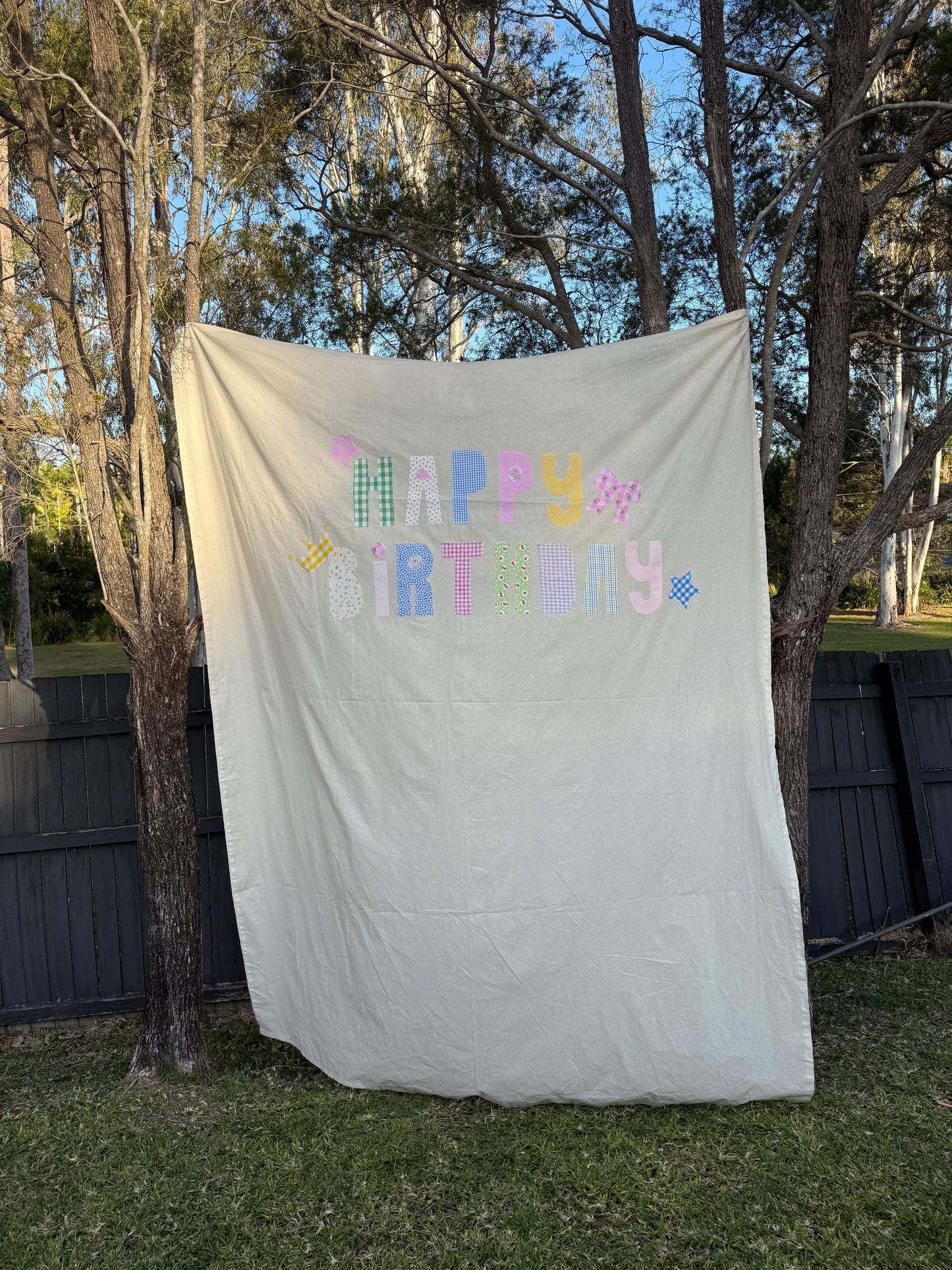 Handmade Birthday Banner Made to Order