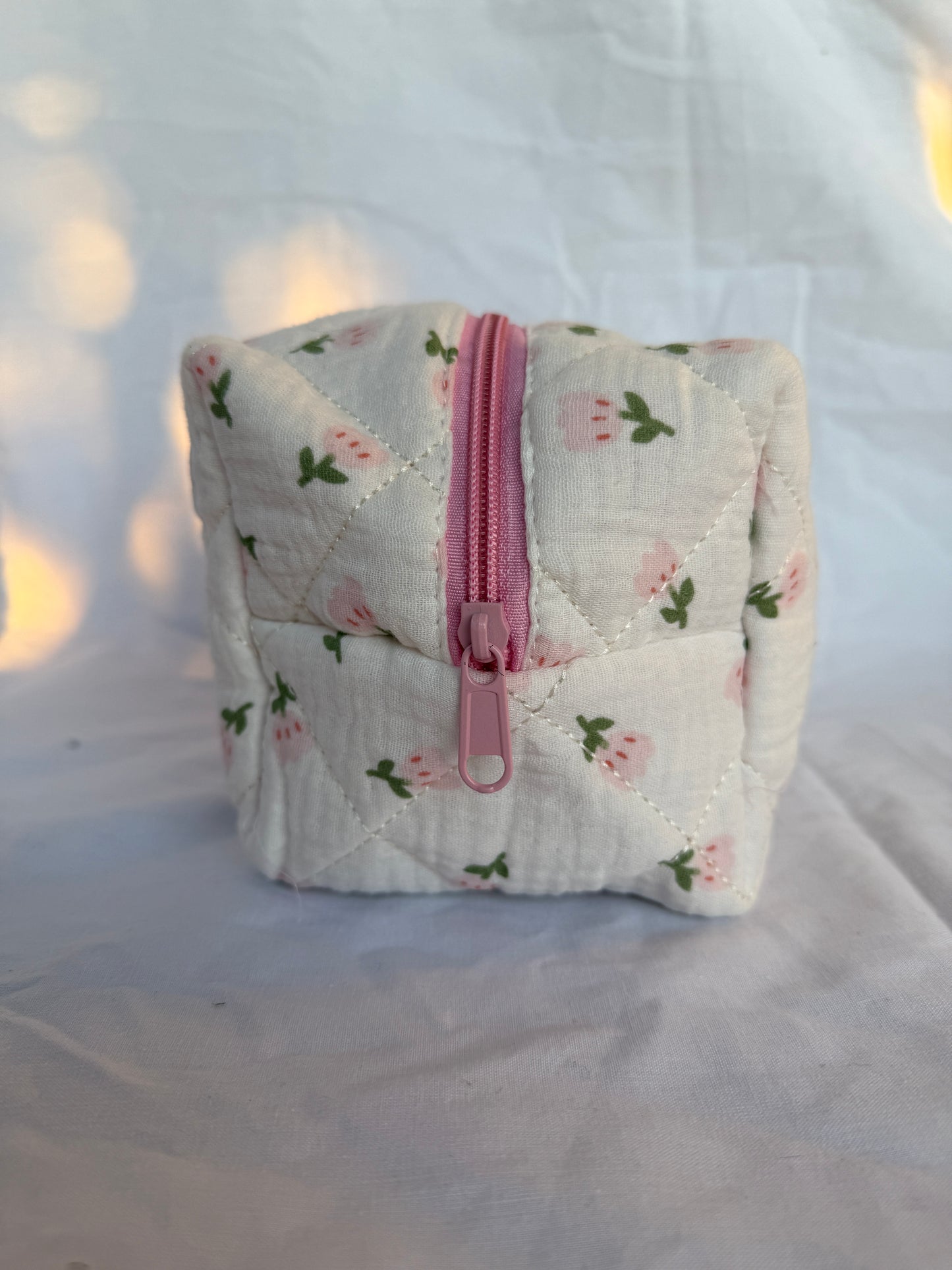 Florence Quilted Beauty Bag