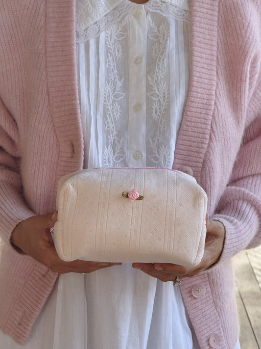 Rosie Quilted Beauty Bag