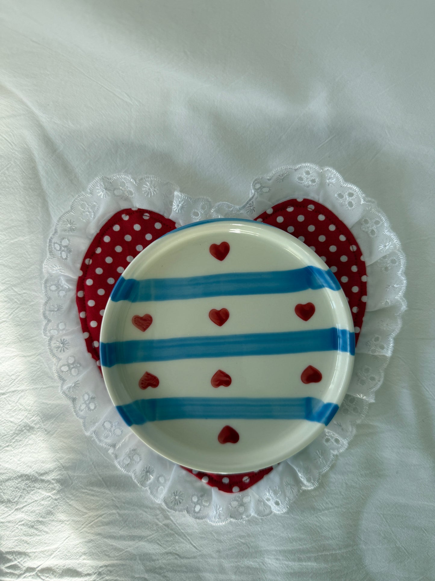 True Blue Love Note Cup & Saucer