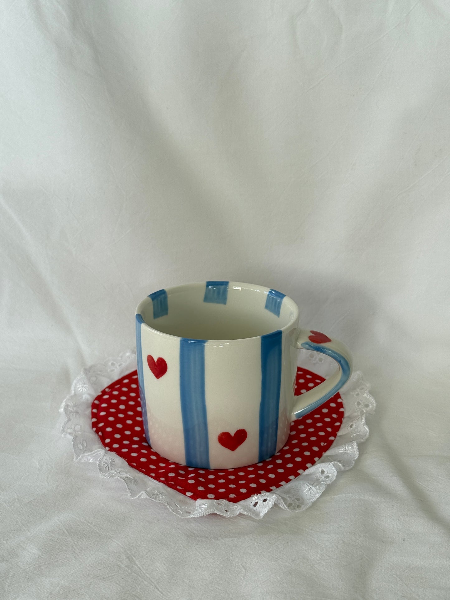 True Blue Love Note Cup & Saucer