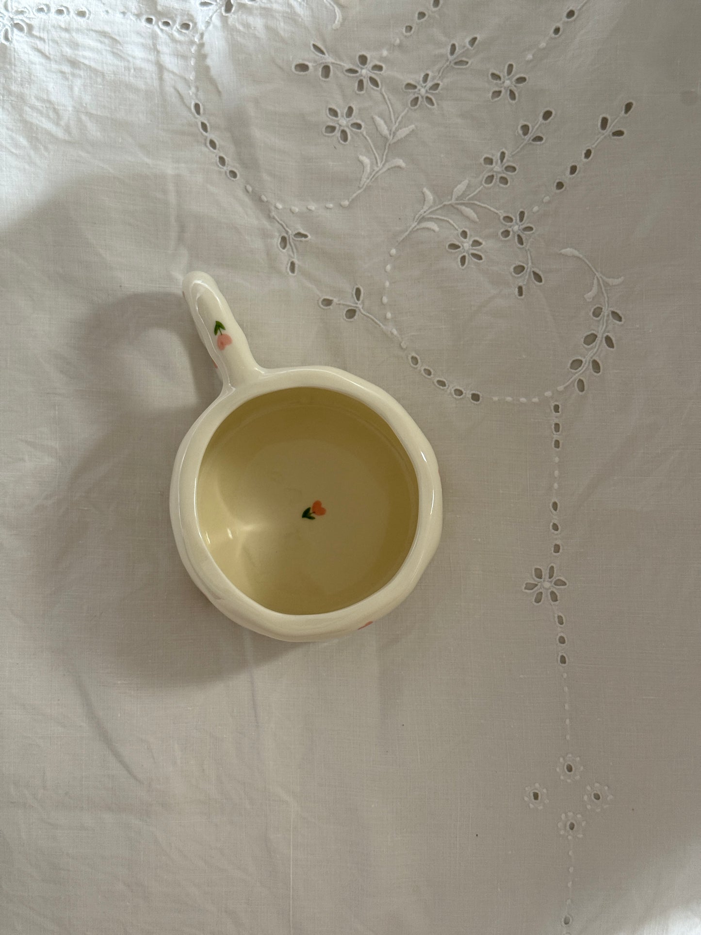 Rosalie Ceramic Cup and Saucer