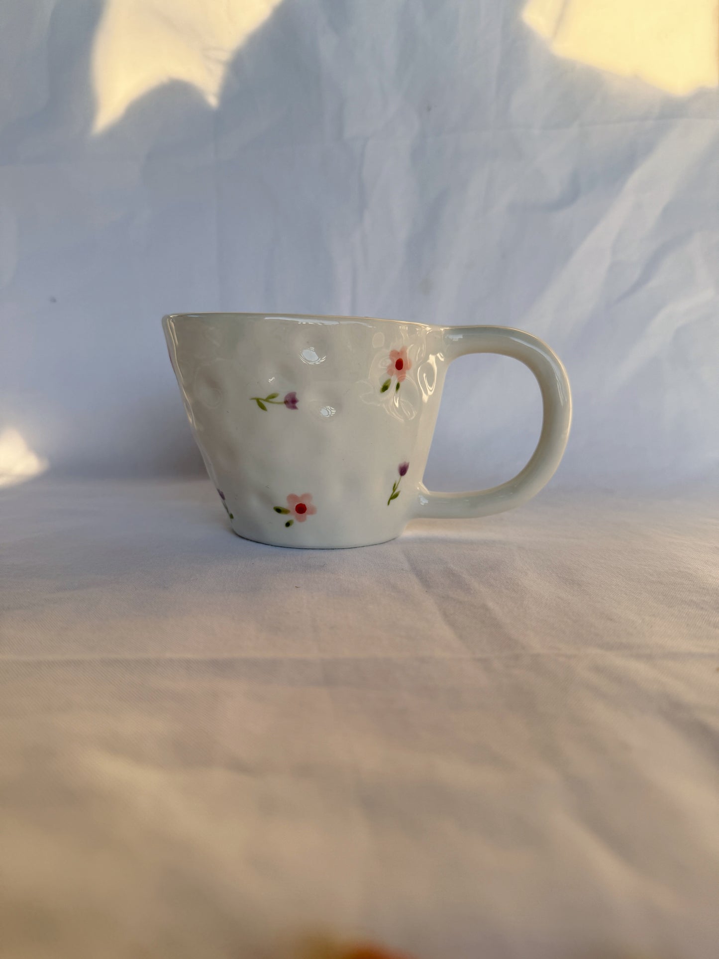 Junie Bloom Ceramic Heart Mug