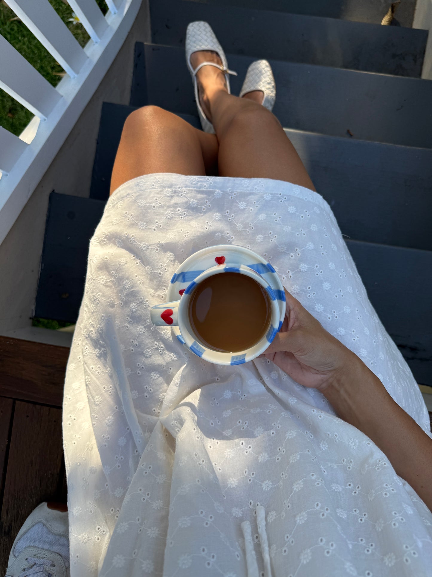 True Blue Love Note Cup & Saucer