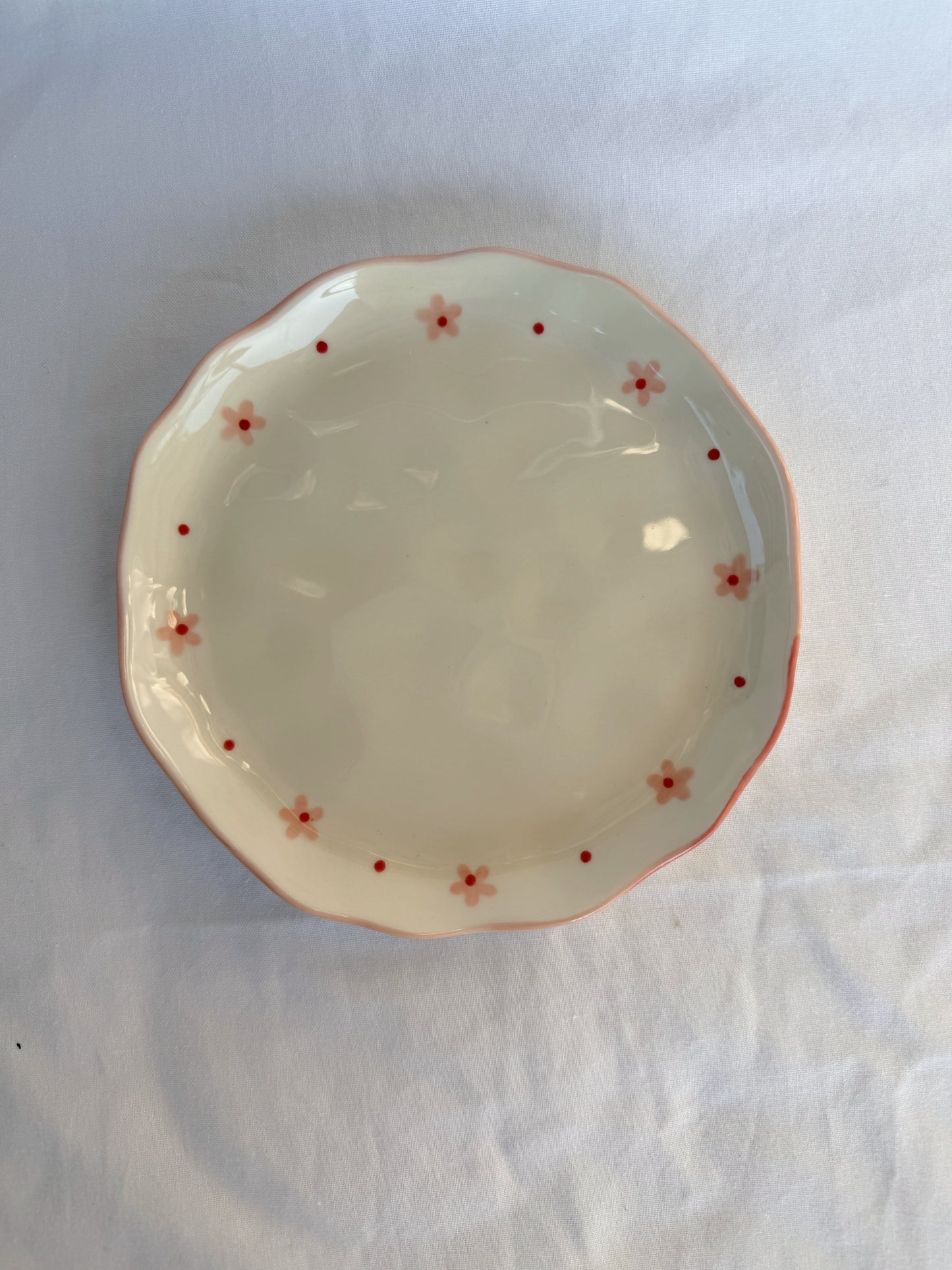Delilah Daisy Ceramic Cup and Saucer