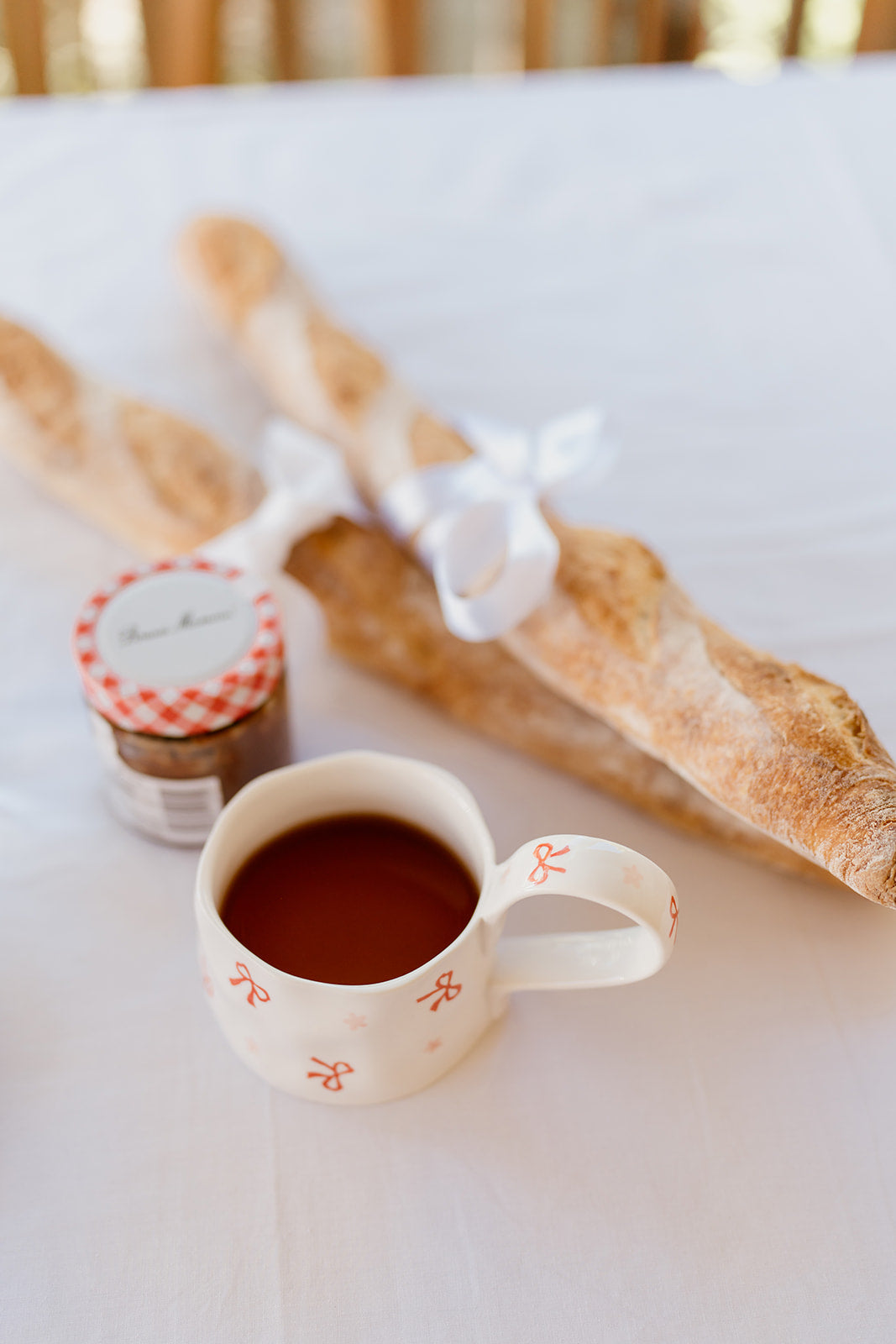 Joyeaux Noel Ceramic Cup and Saucer