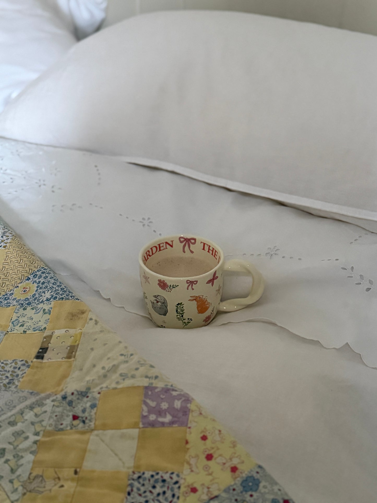 Garden Bunny Ceramic Mug