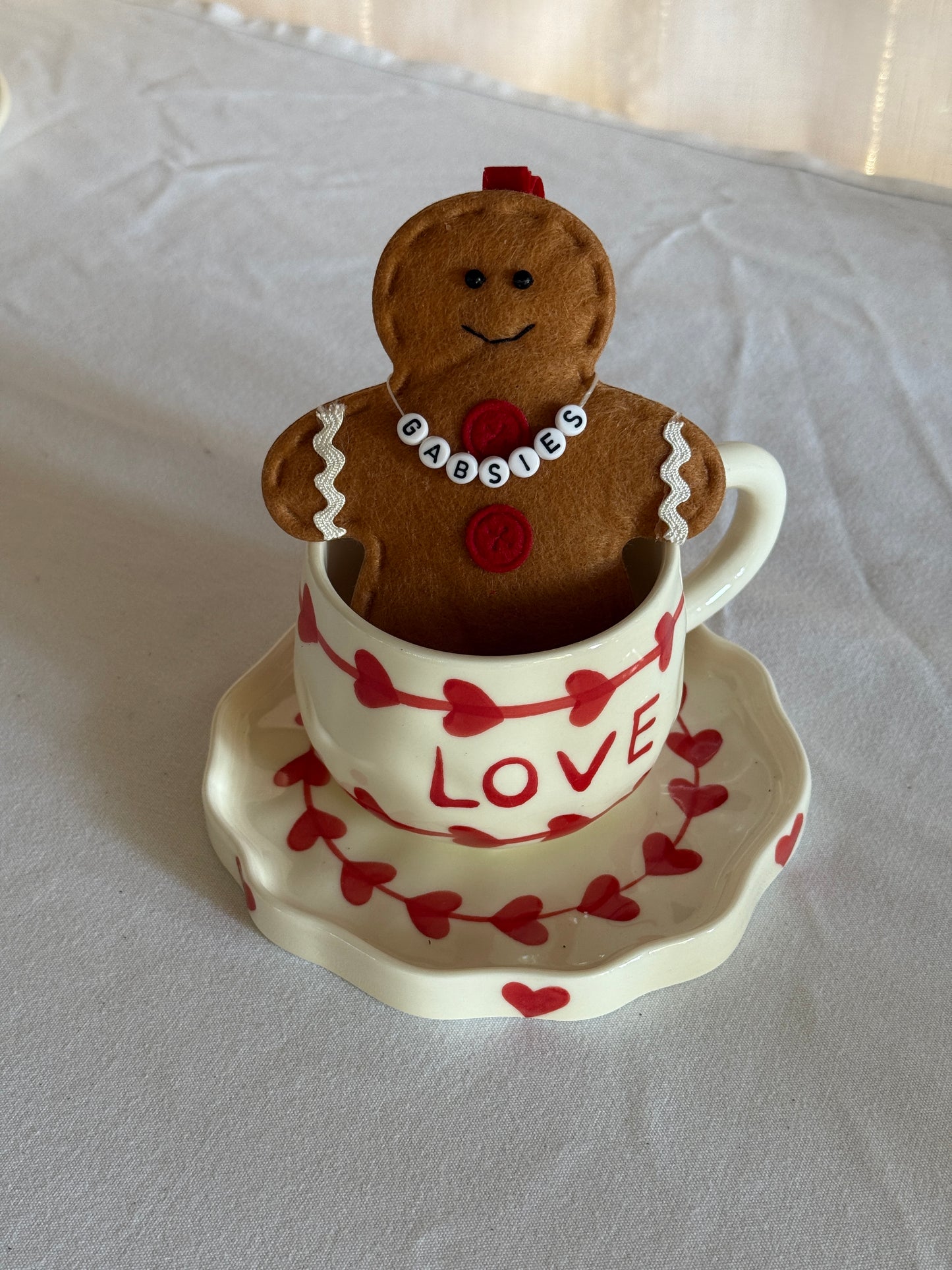 Monsieur Biscuit Christmas Ornament