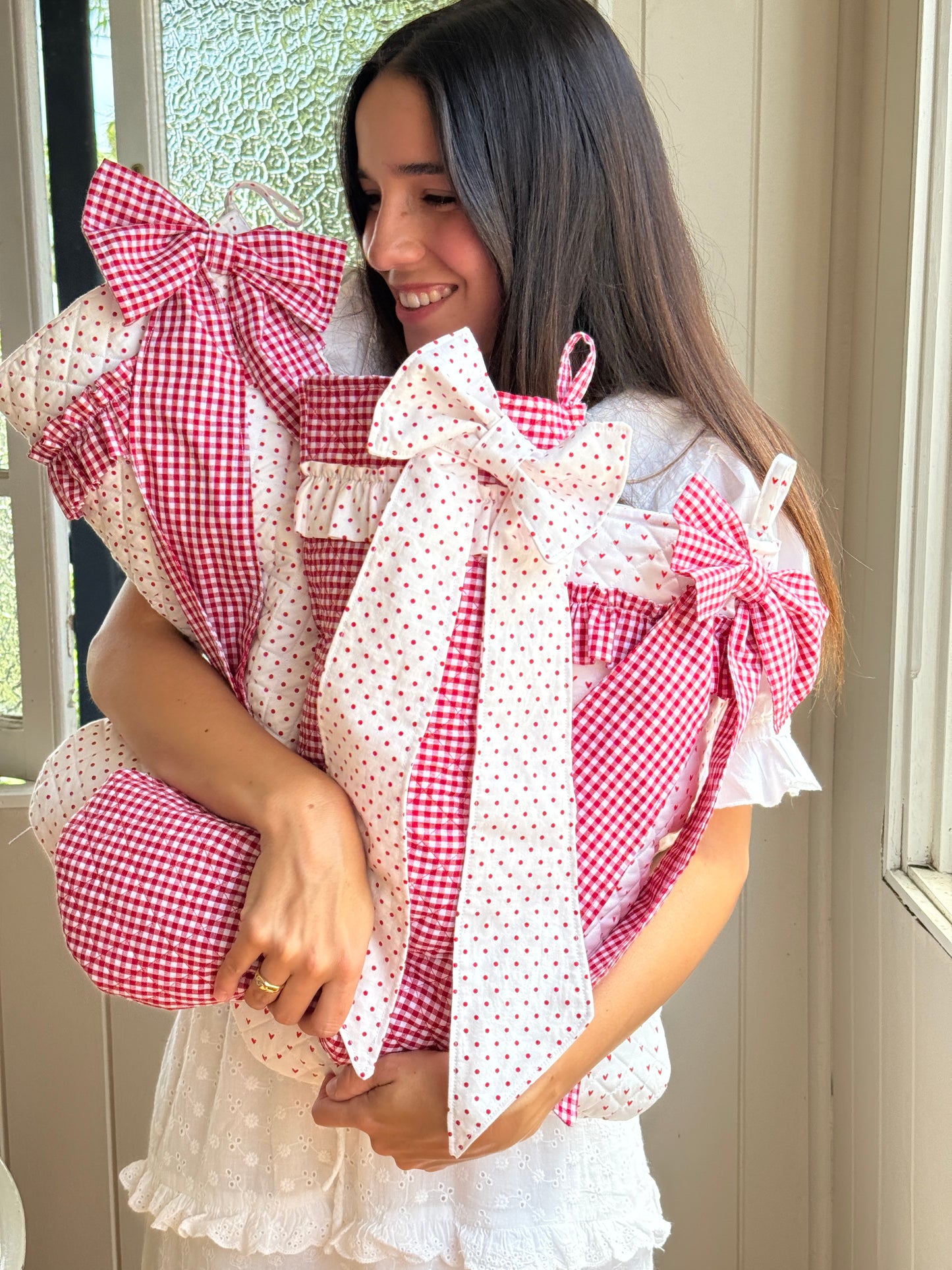 Maison Quilted Christmas Stocking