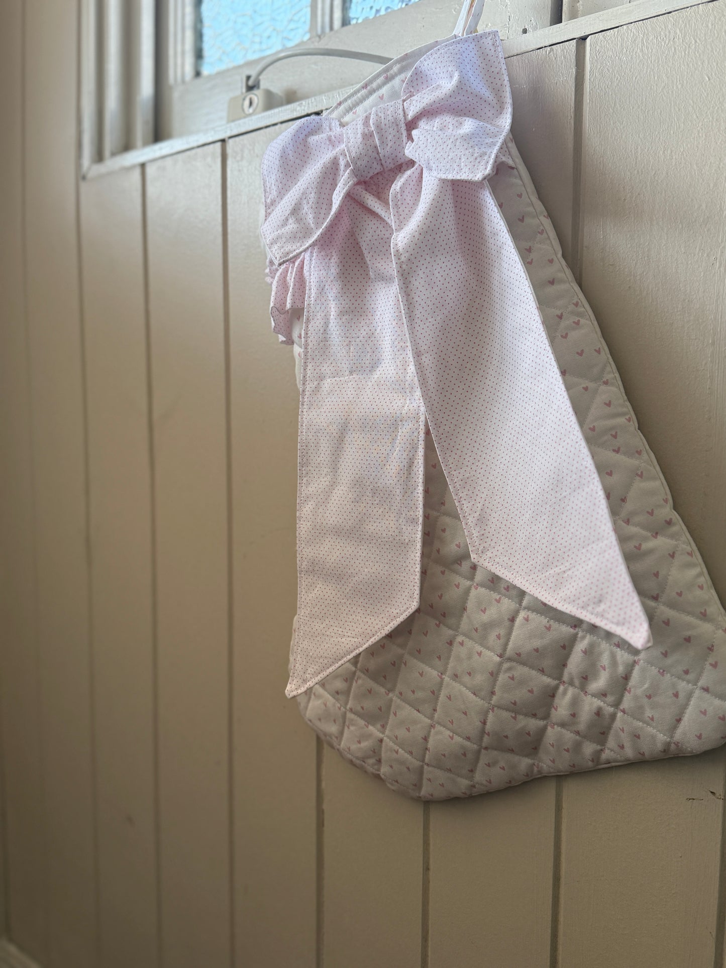 Maison Quilted Christmas Stocking
