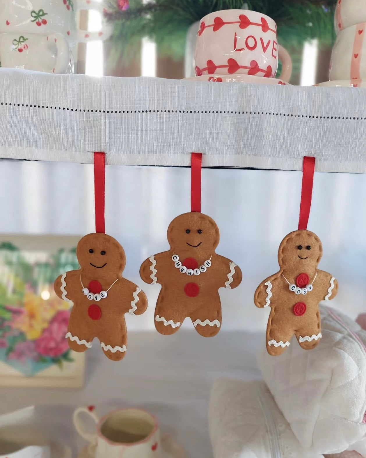 Monsieur Biscuit Christmas Ornament