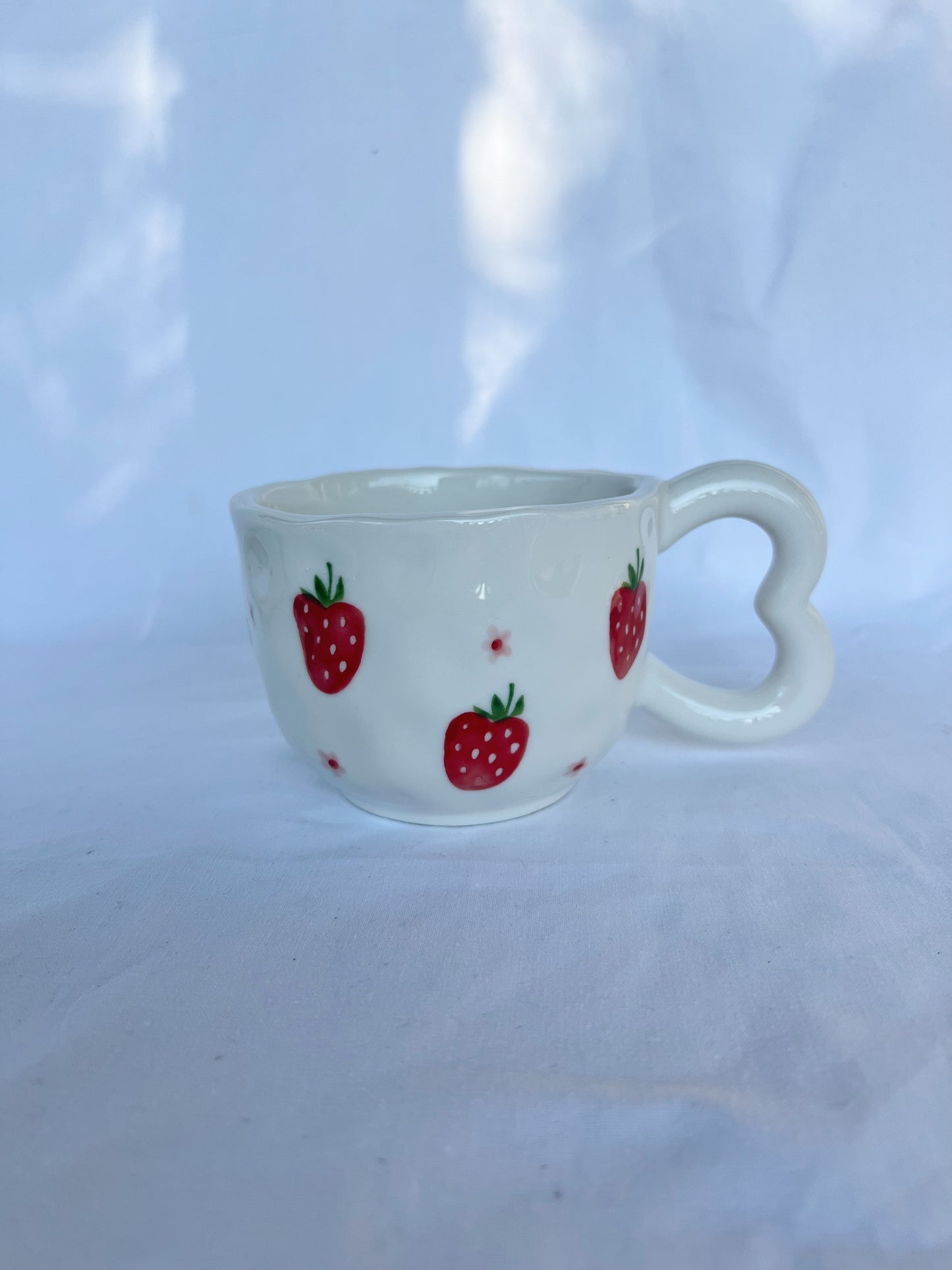 Strawberry Sunday Ceramic Mug