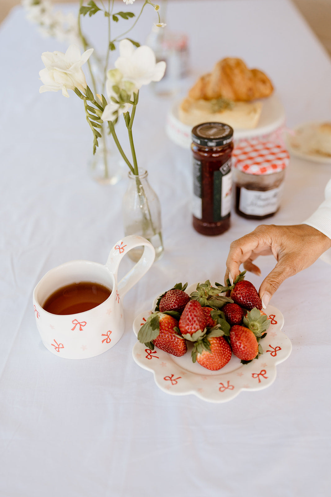 Joyeaux Noel Ceramic Cup and Saucer