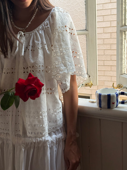 The Love Letter Stripe Mug