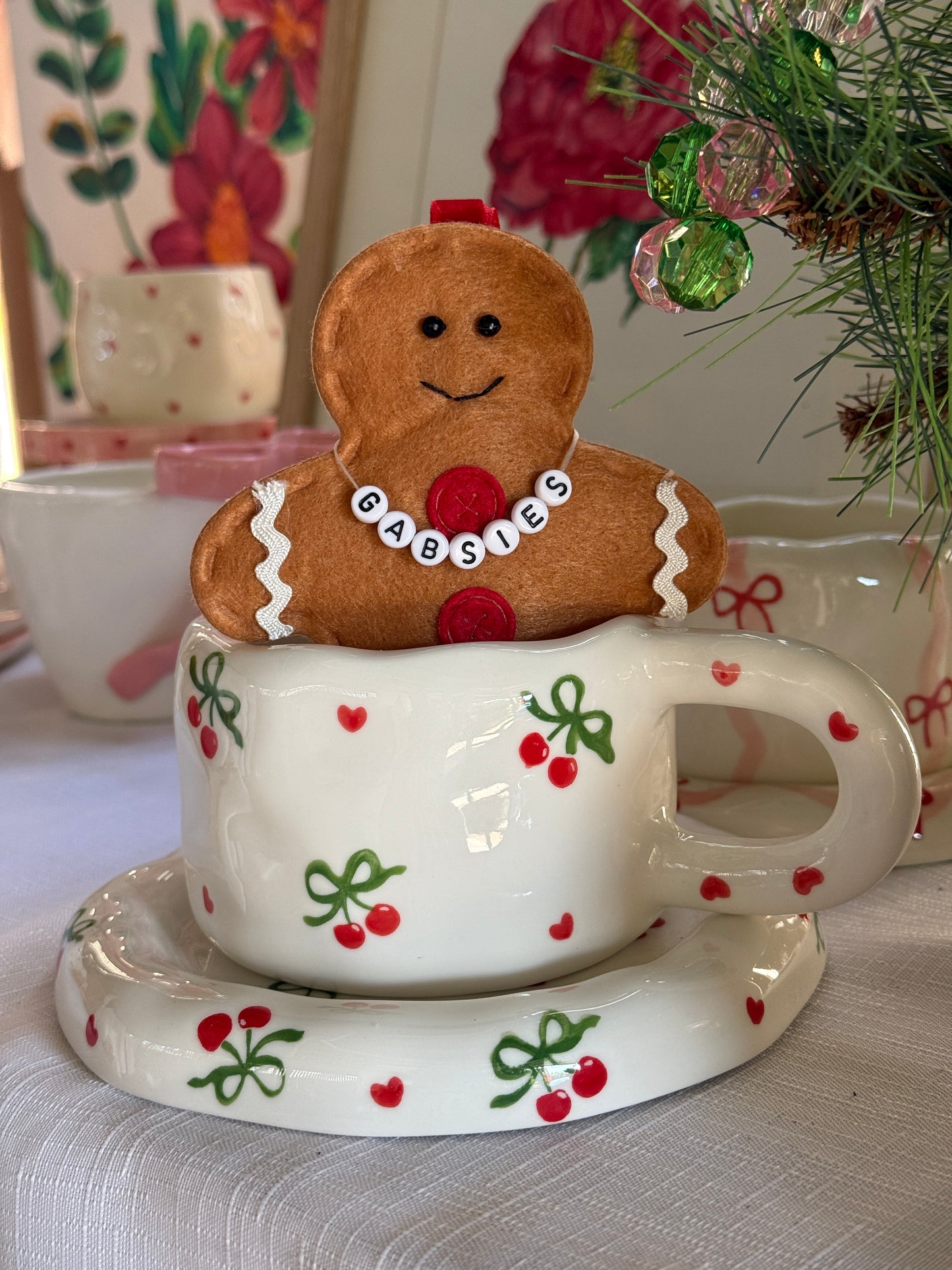 Monsieur Biscuit Christmas Ornament