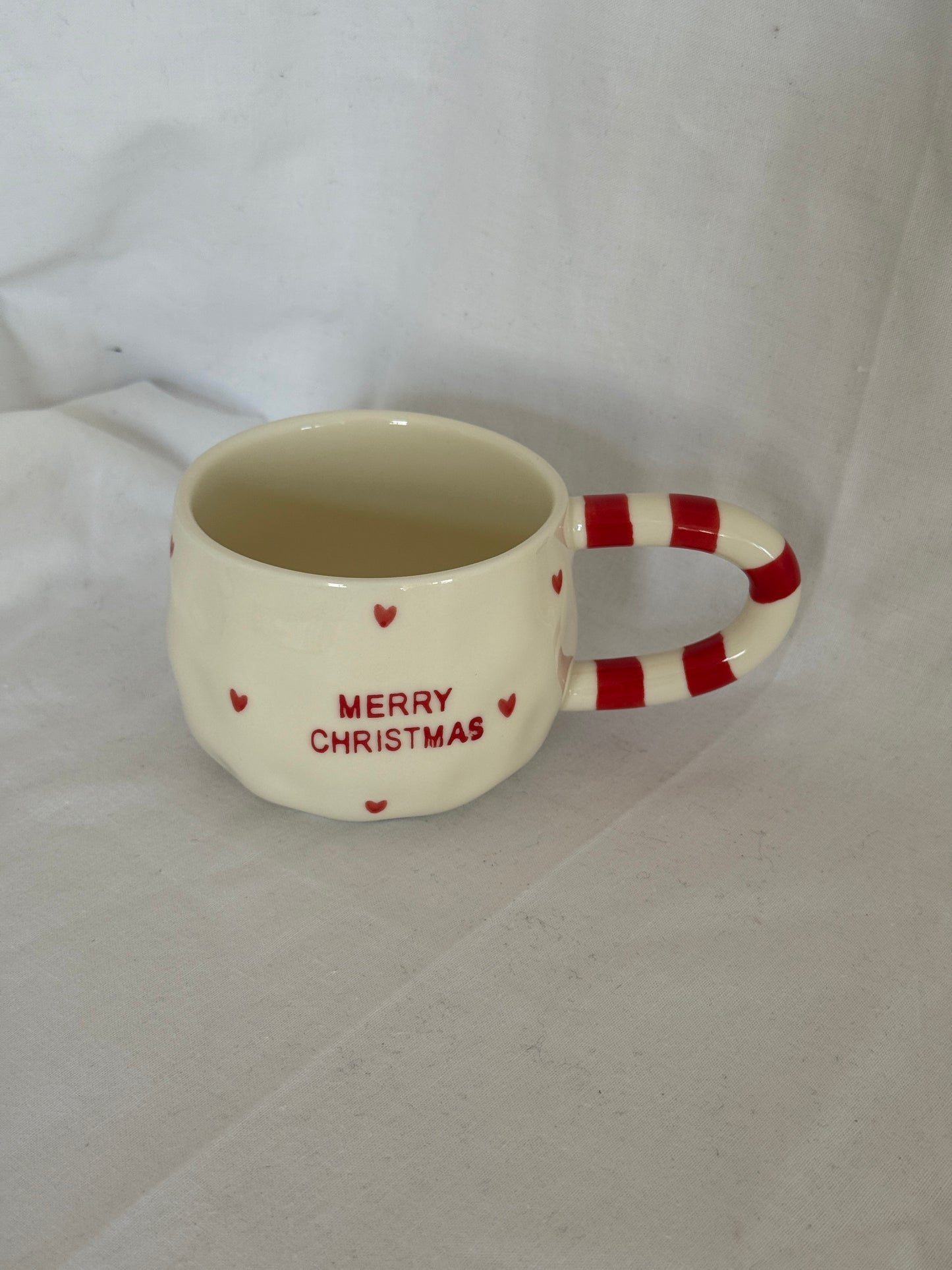 Bonbon de Noël Ceramic Cup and Saucer