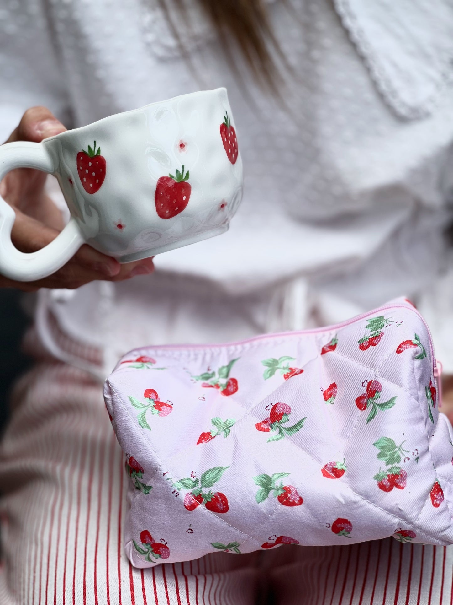 Strawberry Sunday Ceramic Mug