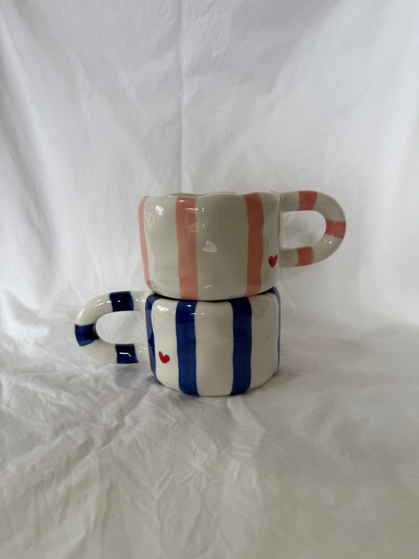 The Love Letter Stripe Mug