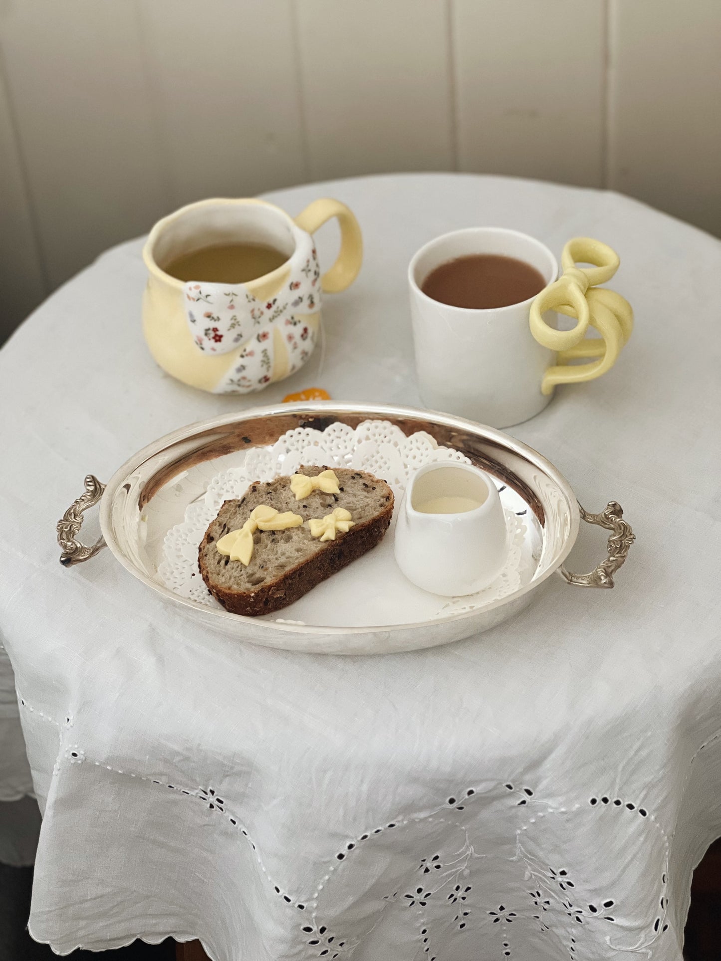 Butter Bow Ceramic Mug
