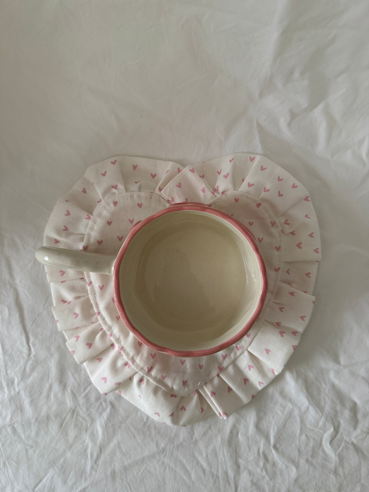 Love Note Handmade Heart Coasters