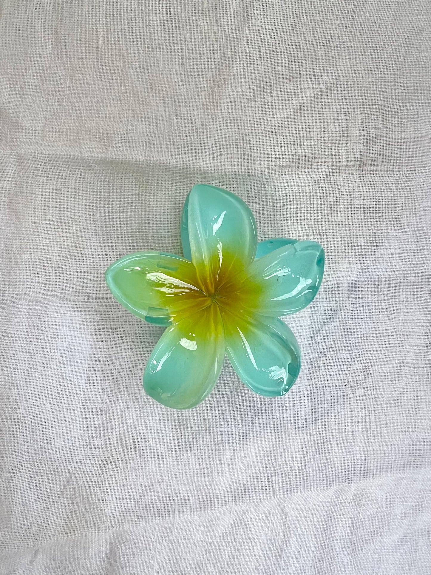 Frangipani Hair Claw