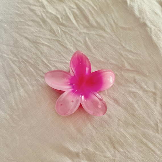 Frangipani Hair Claw