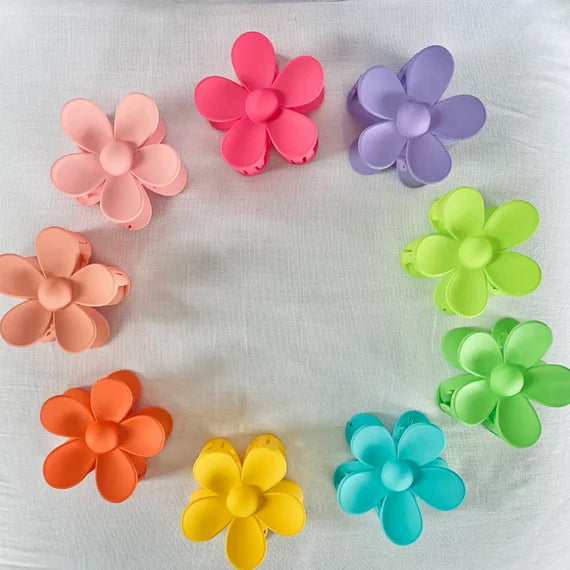 Flower Hair Claw Brights