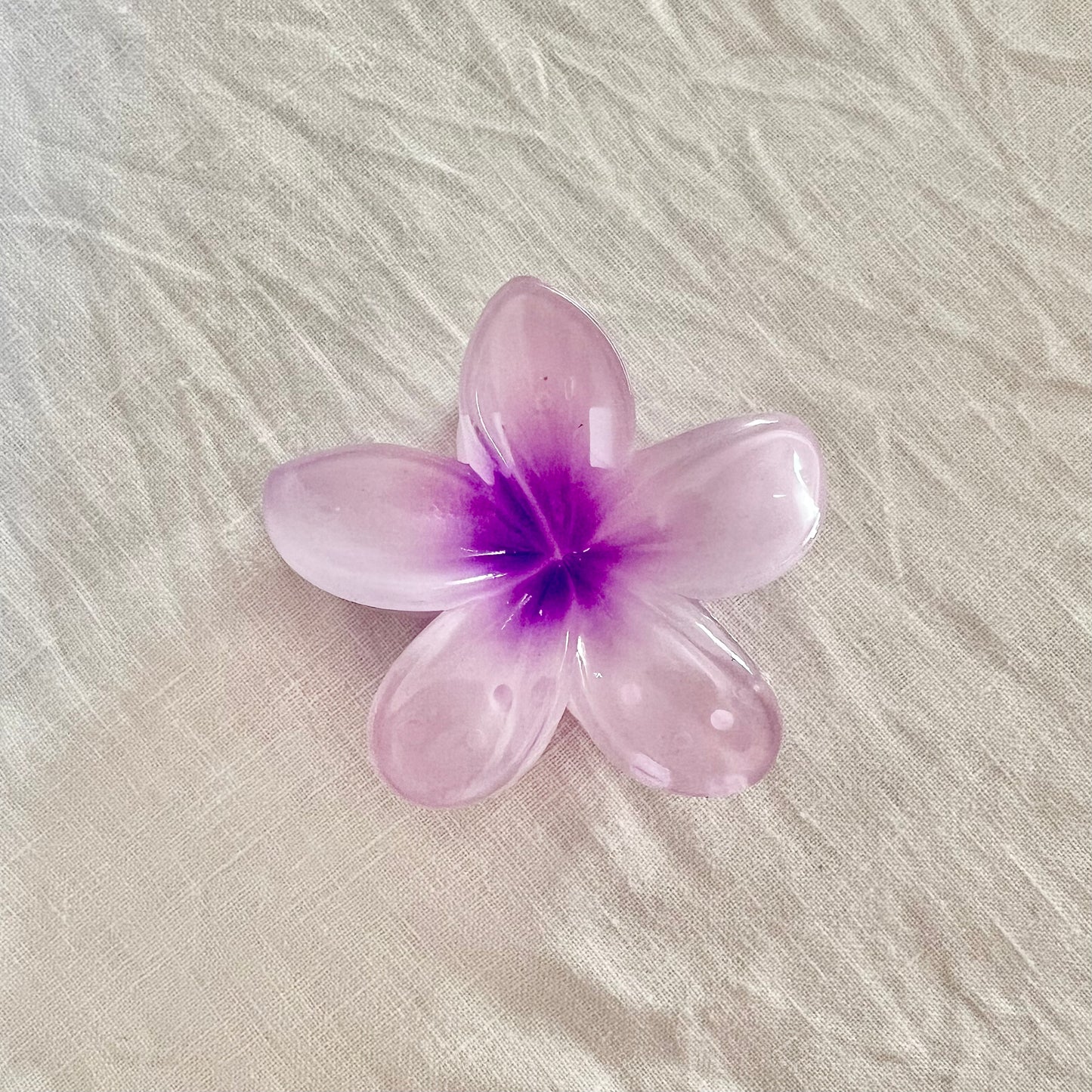 Frangipani Hair Claw