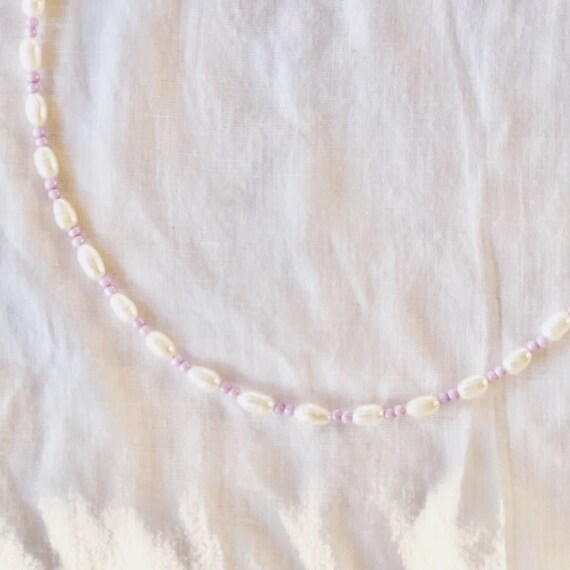 Pastel Pearl and Bead necklace