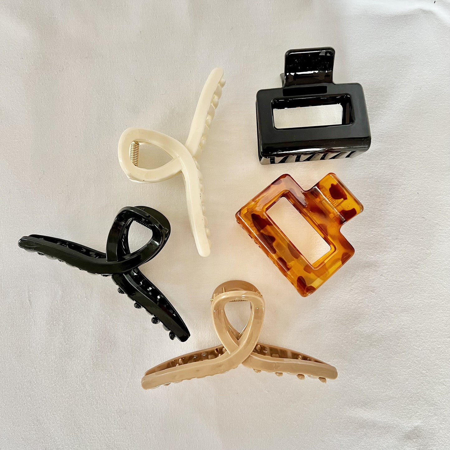 The Essentials Neutral Hairclaw Pack