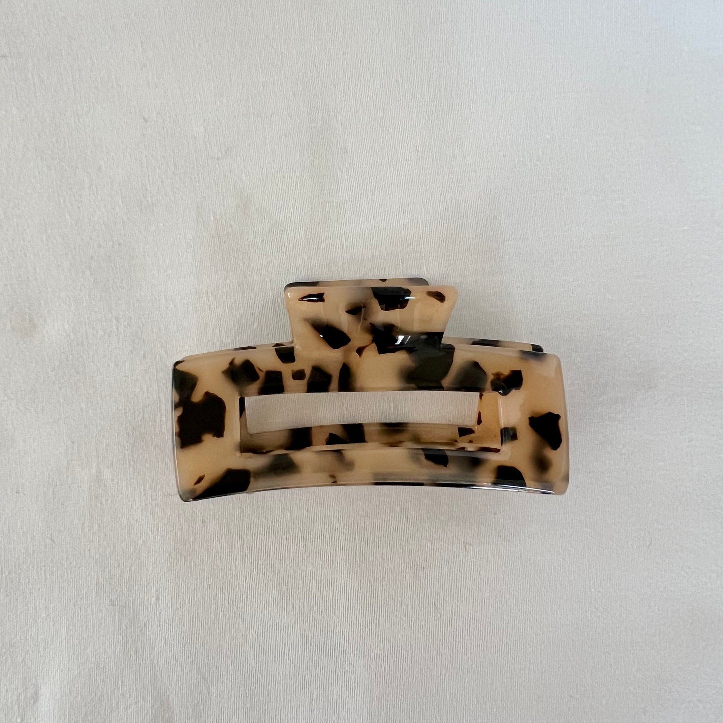 Luxe acetate hair claws rectangle